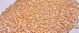 Калорийность пшеничная каша